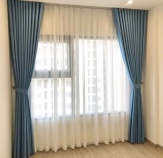 Rèm Vải 2 Lớp Cho Căn Hộ Chung Cư Gia Đình